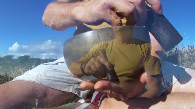 Crown Chakra Meditation With Antique Shiva Lingam Singing Bowl смотреть онлайн