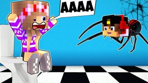 СТАЛ ПАУКОМ И ЗАТРОЛЛИЛ ДРУЗЕЙ! СИМУЛЯТОР НАСЕКОМЫХ в МАЙНКРАФТ ВИДЕО ТРОЛЛИНГ MINECRAFT Евгенбро