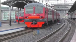 Сборник с электропоездом ЭД9М на Транссибе | Железная дорога в Сибири | Красноярск