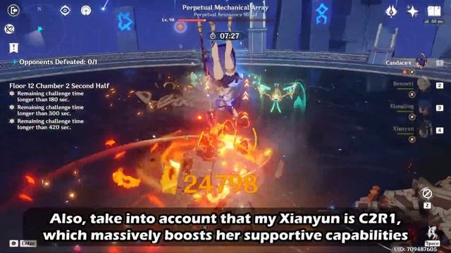 C2 Albedo Mossy Rock & C6 Candace Dragonstrike | Spiral Abyss Version 4.5 | Genshin Impact смотреть онлайн