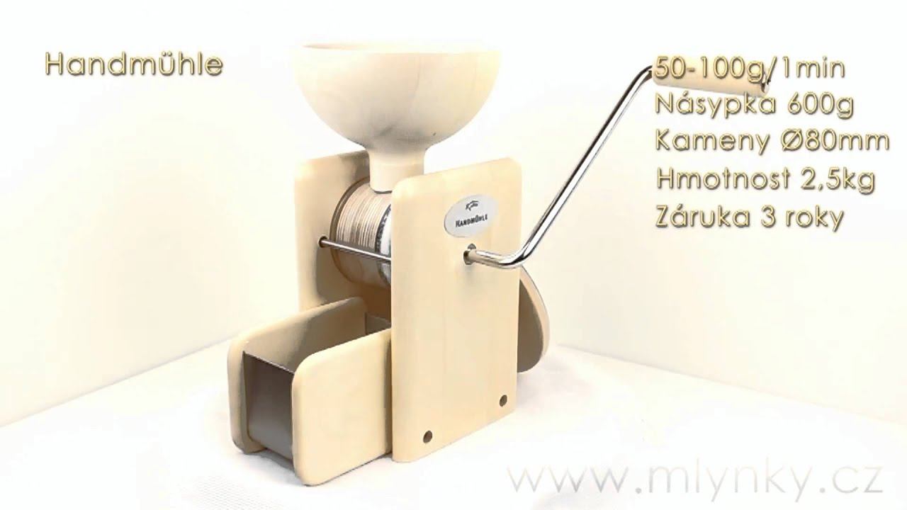 Ручная мельница для зерна Komo Handmill смотреть онлайн