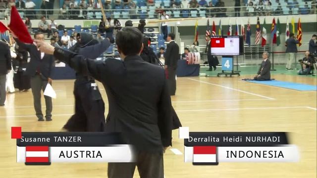 17th World Kendo Championships 3ch S.TANZER(AUT) Vs D.NURHADI(INA)