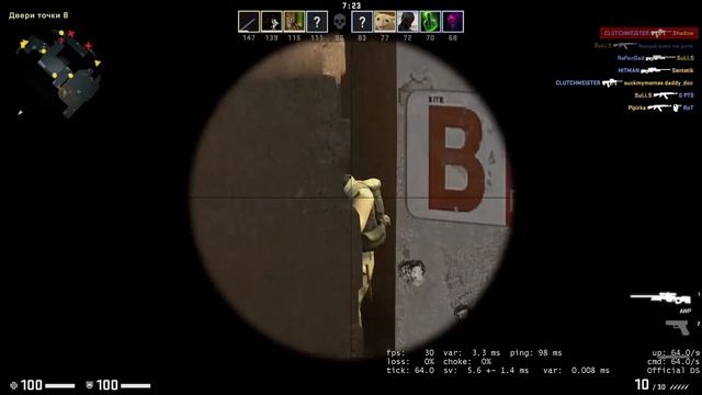 #CS:GO-ТОП МОМЕНТЫ С AWP - 2019 ЗВЕРЬ С AWP ДЕЛАЮ КИЛЫ С 30 FPS смотреть онлайн