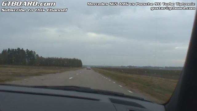 HD:2x Porsche 911 Turbo vs S65 AMG 50-300 km/h: GTBOARD. com смотреть онлайн