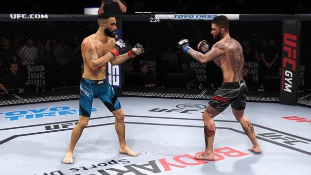 Rob Front vs Cody Garbrandt | UFC® 4 Apex Live Gameplay смотреть онлайн