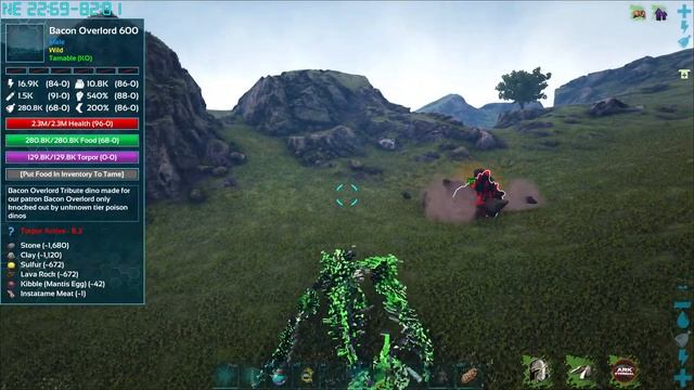 Ark Survival Evolved (CZ/SK) Eternal-5 Craboid,Bacon overlord a Poison IndoRex смотреть онлайн