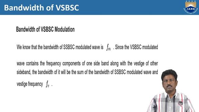 Vestigial Side band modulation Time domain and Frequency domain description by Dr. P Munaswamy смотреть онлайн