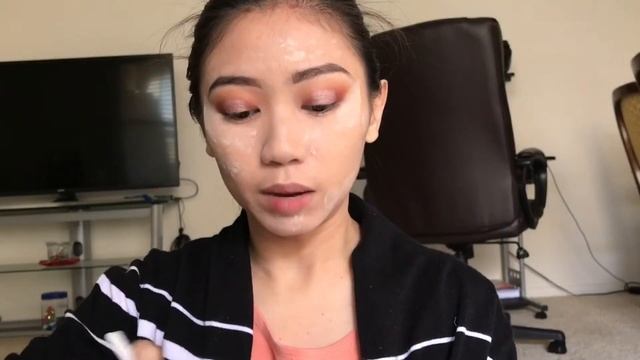 Mukmok or Mukap?|Loreal Pro-glow|Nyx powder puff try on. смотреть онлайн