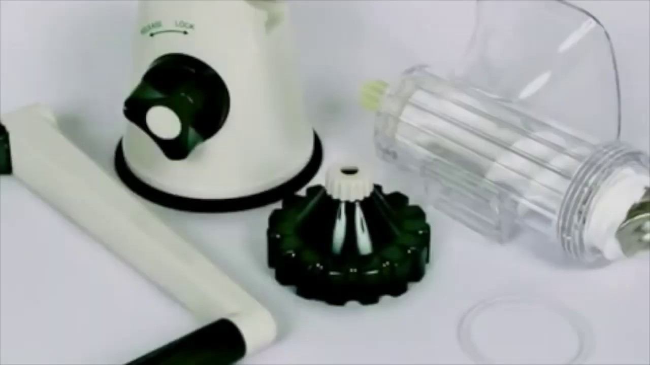 Соковыжималка шнековая ручная Lexen Healthy Juicer Manual GP27 смотреть онлайн