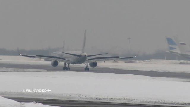 Боинг с позывным «Туполев» Боинг 757 Авиастар-ТУ. Аэропорт Внуково 2022 смотреть онлайн
