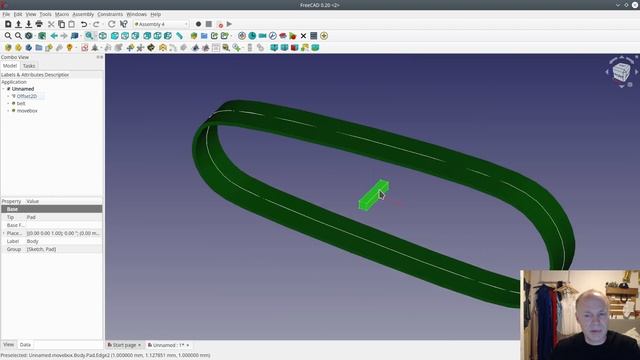 Freecad Assembly 4 simulate belt смотреть онлайн