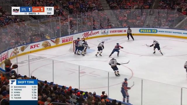 NHL Highlights | Blues Vs. Oilers - April 9, 2025