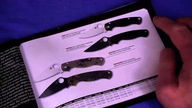 LONG Version: Spyderco Para Military2 by Nutnfancy, HoF Blade смотреть онлайн