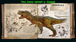 Как приручить Карнотавра | Carnotaur ARK:Survival Evolved