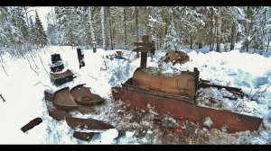 Эта находка заставила меня жить в лесу три дня! Лесная резня бензопилой.