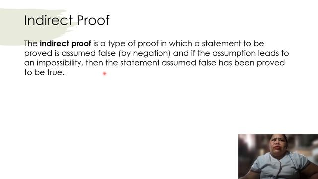 HOW TO WRITE DIRECT AND INDIRECT PROOF II Teacher Marife Adonis смотреть онлайн