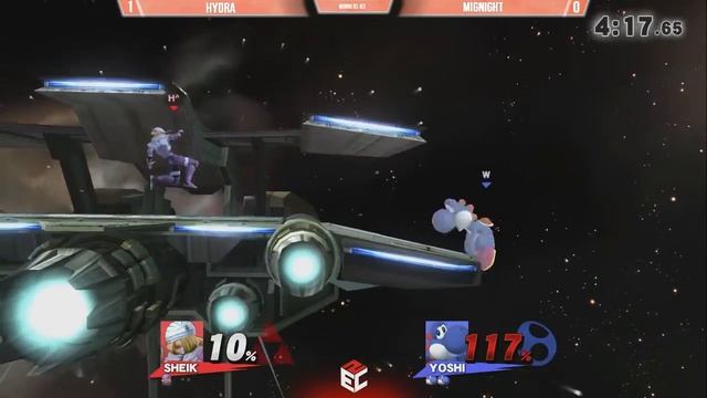 PCB #73 Winners Round 3 - Hydra (Sheik, R.O.B.) vs. MidNight (Yoshi) смотреть онлайн