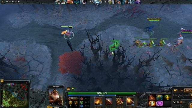 Dota 2 replay Sniper guide смотреть онлайн