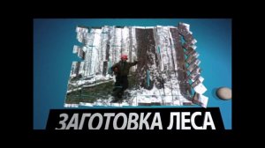 Заготовка леса. Зимний сезон, будни лесорубов.