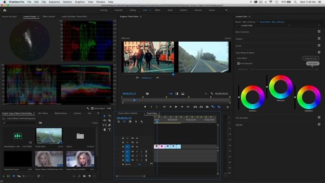 Basic Color Correction and Color-grading using Adobe Premiere (Tagalog Tutorial) смотреть онлайн