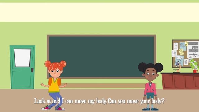 Body Parts For Kids | Parts Of The Body Words | ESL Kids