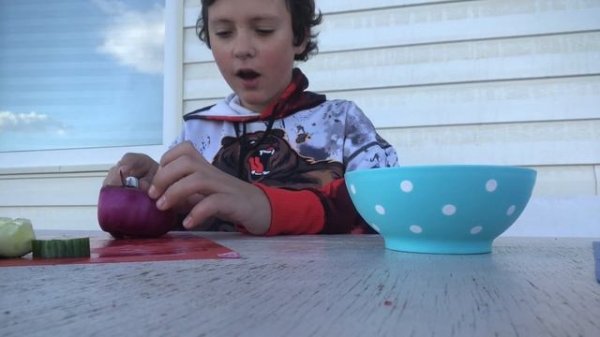 Мой рецепт крымского салата-рекомендую!🥗