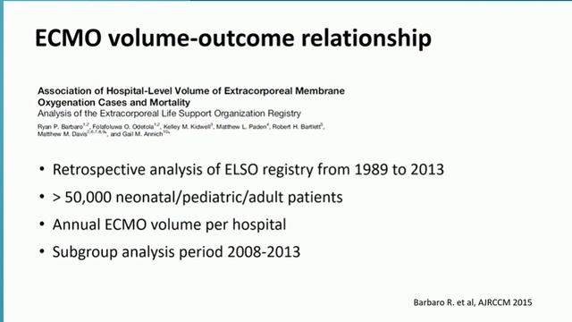 Should ECMO be centralized? De Backer Grasselli ISICEM-44 (2025)
