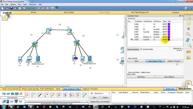 Packet Tracer - Email + DNS Servers ..# 7 смотреть онлайн