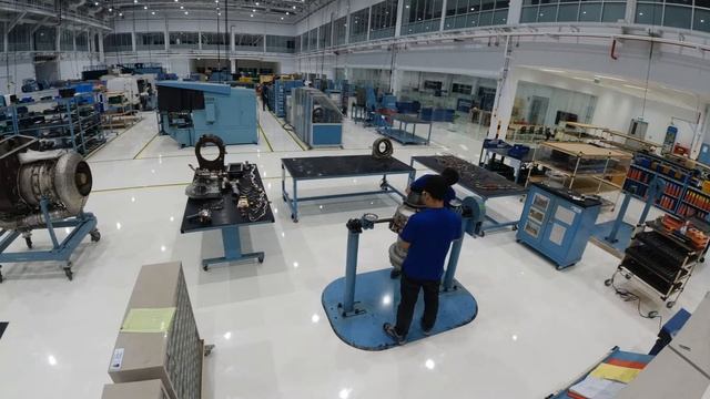 APU Repair Time Lapse: 131 9B Assembly смотреть онлайн