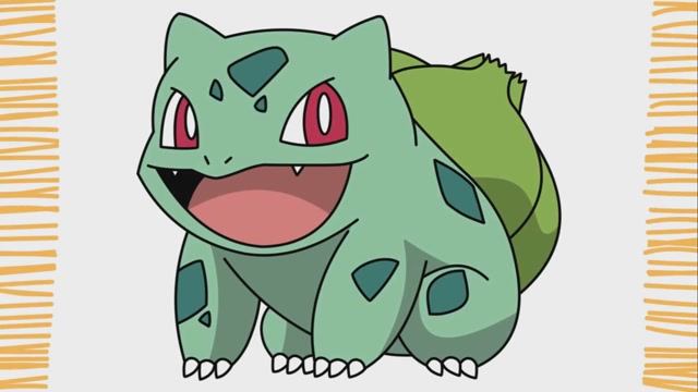 Как нарисовать БУЛЬБАЗАВРА и ПОКЕМОНА смотреть онлайн