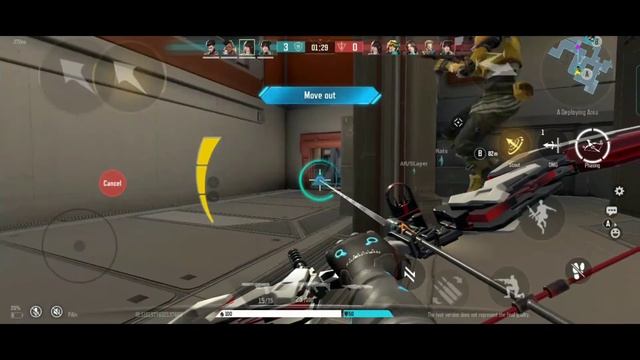 Hyper front gameplay | valorant mobile clone ( Hyper front ) смотреть онлайн