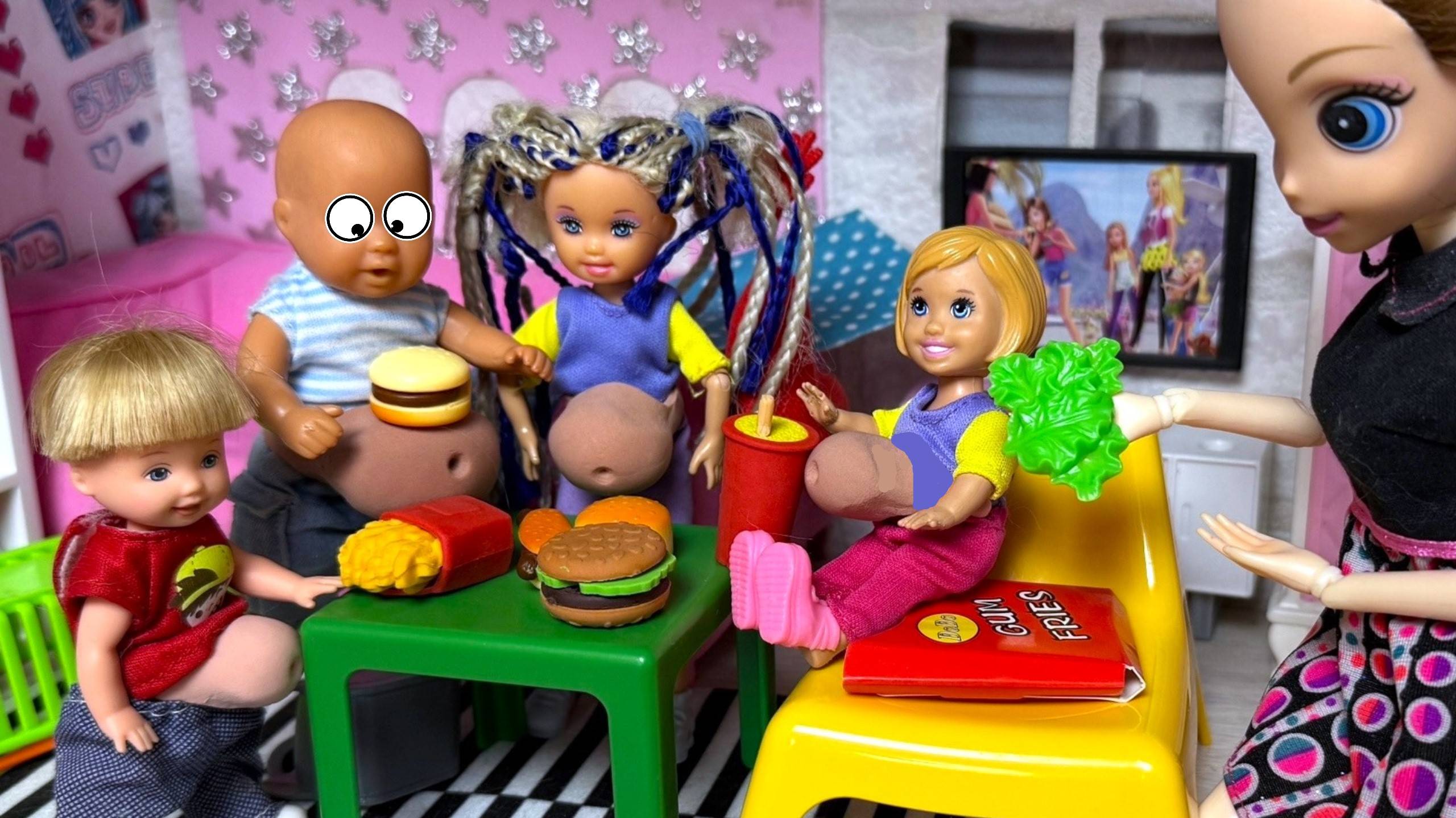 ЧТО БУДЕТ, ЕСЛИ НЕ СЛУШАТЬ МАМУ😱 Катя и Макс веселая семейка! Смешные куклы барби видео ДАРИНЕЛКа смотреть онлайн