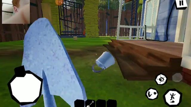 Прохождение 5 часть 2 акт через дверь в забор hello neighbor смотреть онлайн