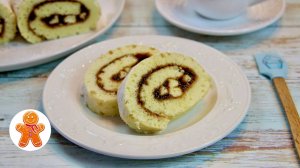 Быстрый рулет на сгущенке