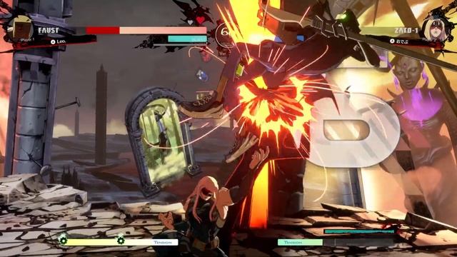 【GGST】Leo.(Faust) vs Odebu(Zato=1) смотреть онлайн