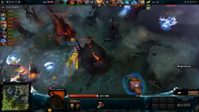 Navi vs BBC #2 Dota 2 ESL ONE Русские комментарии 3 смотреть онлайн