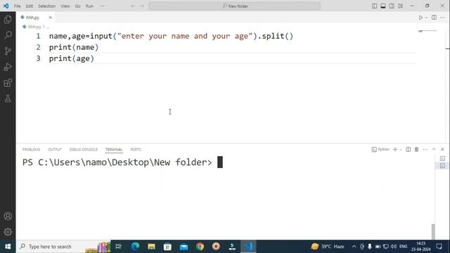 two or more input in python #class14 смотреть онлайн
