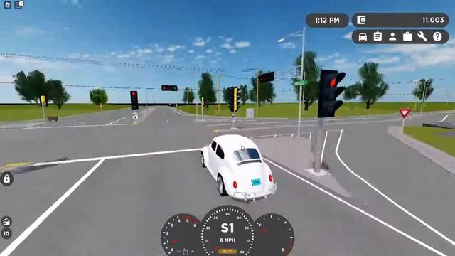 1969 VW Beetle POV Timelapse Drive || Roblox Greenville