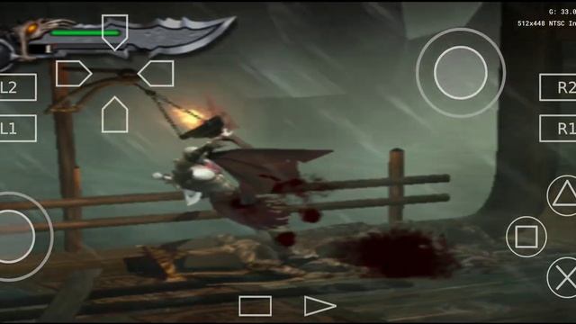 Aethersx2 Emulator on God of war 1 on Redmi Note 9 Pro смотреть онлайн