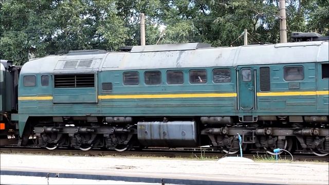 Поезд ( Вагон - Дефектоскоп ВД-1МТ 5К ) смотреть онлайн