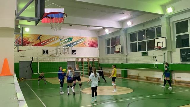Волейбол, 08.02.2023, тренировка ЛВК Союз, спарринг