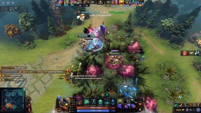 OG Chu RARE footage with OG Misha PARTY training as position 4 and 5 dota 2 - Public game смотреть онлайн