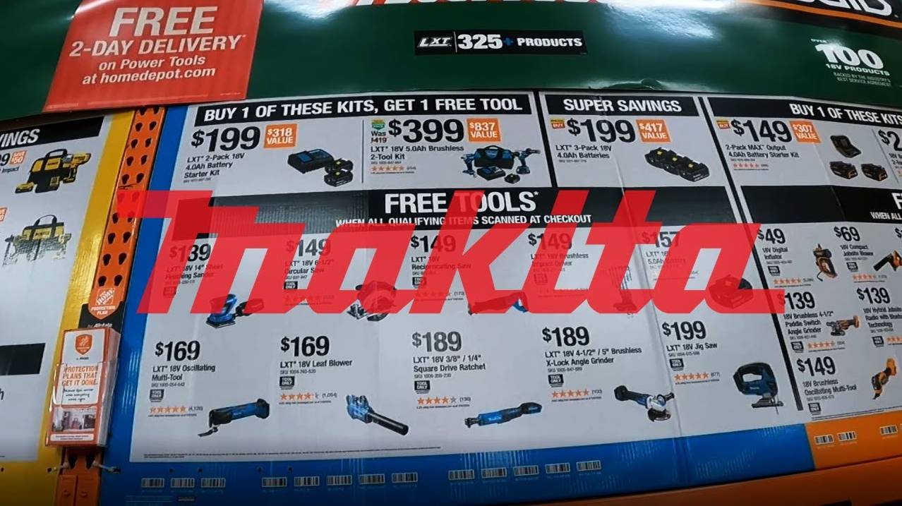 Самые крутые акции на Макиту в HomeDepot на Чёрную Пятницу|Makita Deals At HomeDepot On BlackFriday