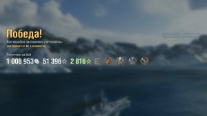 Крейсер Stalingrad: +225к урона 7 фрагов на карте Ледяные острова - World of Warships