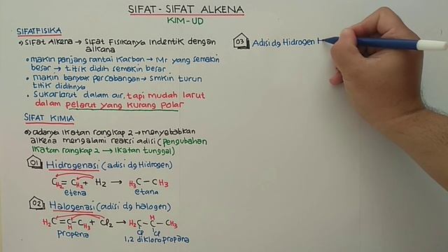 SIFAT-SIFAT ALKENA смотреть онлайн