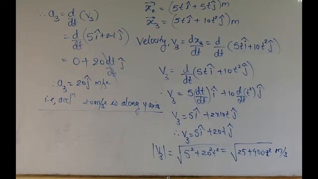 Motion in a Plane Numericals ||FYJC || Parikshit zadokar sir's Physics class смотреть онлайн