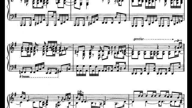 K. Jarrett, Köln Concert - Part I (score) смотреть онлайн