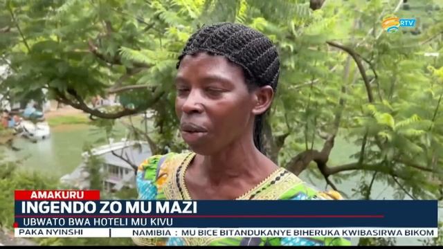 Ubwato bwa hotel y’inyenyeri 5 bwari bumaze igihe bwubakwa bwashyizwe mu Kivu смотреть онлайн