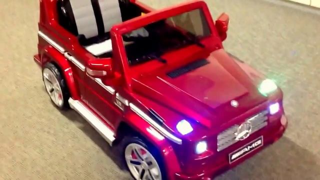 Детский электромобиль Mercedes Benz G55 AMG