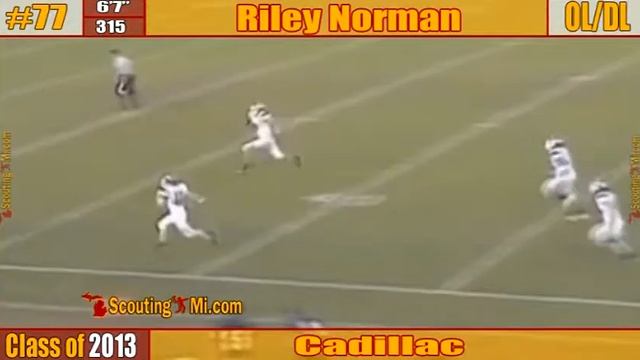 Riley Norman - 2013 - OL/DL -#77 - Cadillac смотреть онлайн
